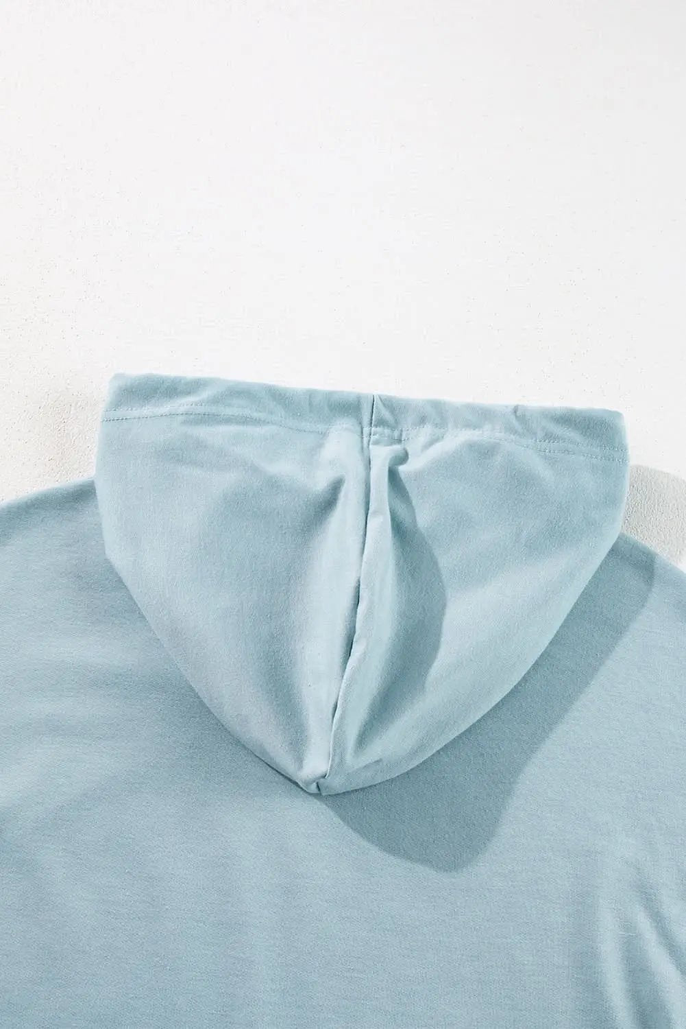 Iceland blue ruffled hoodie tunic - Love Salve